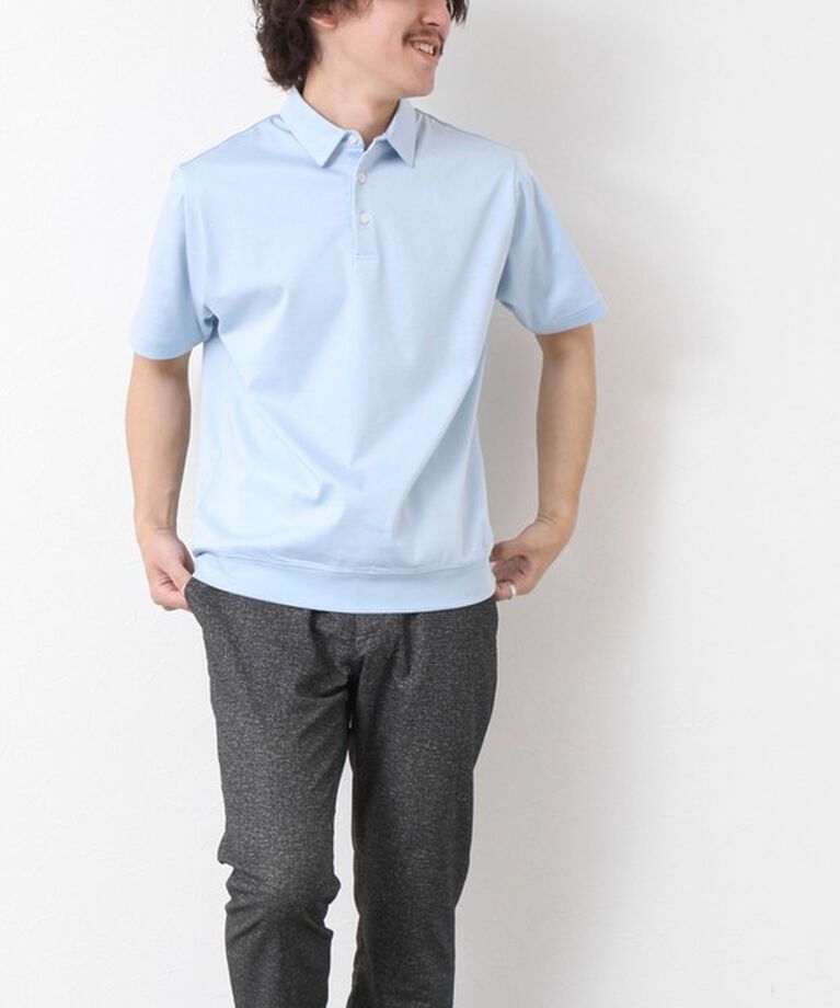 NOLLEY'S goodman「《ビジカジ対応》シルケットスムース ドレスポロ 25SS」|ポロシャツ|