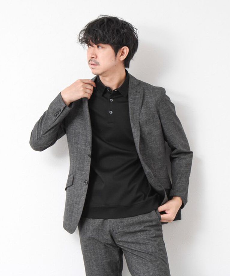 NOLLEY'S goodman「《ビジカジ対応》シルケットスムース ドレスポロ 25SS」|ポロシャツ|