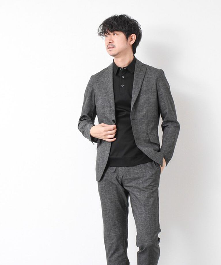 NOLLEY'S goodman「《ビジカジ対応》シルケットスムース ドレスポロ 25SS」|ポロシャツ|