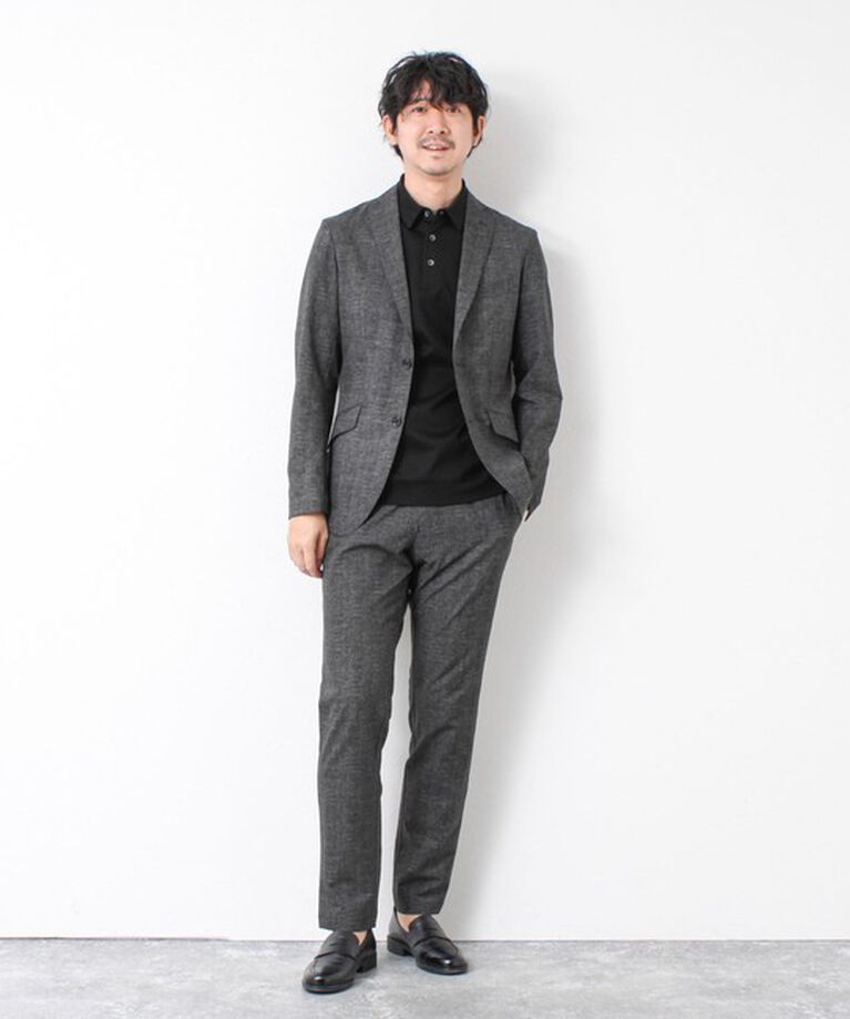 NOLLEY'S goodman「《ビジカジ対応》シルケットスムース ドレスポロ 25SS」|ポロシャツ|