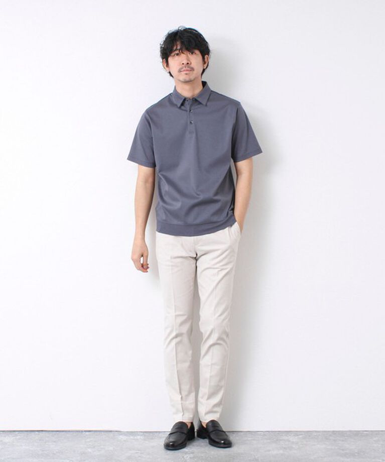 NOLLEY'S goodman「《ビジカジ対応》シルケットスムース ドレスポロ 25SS」|ポロシャツ|