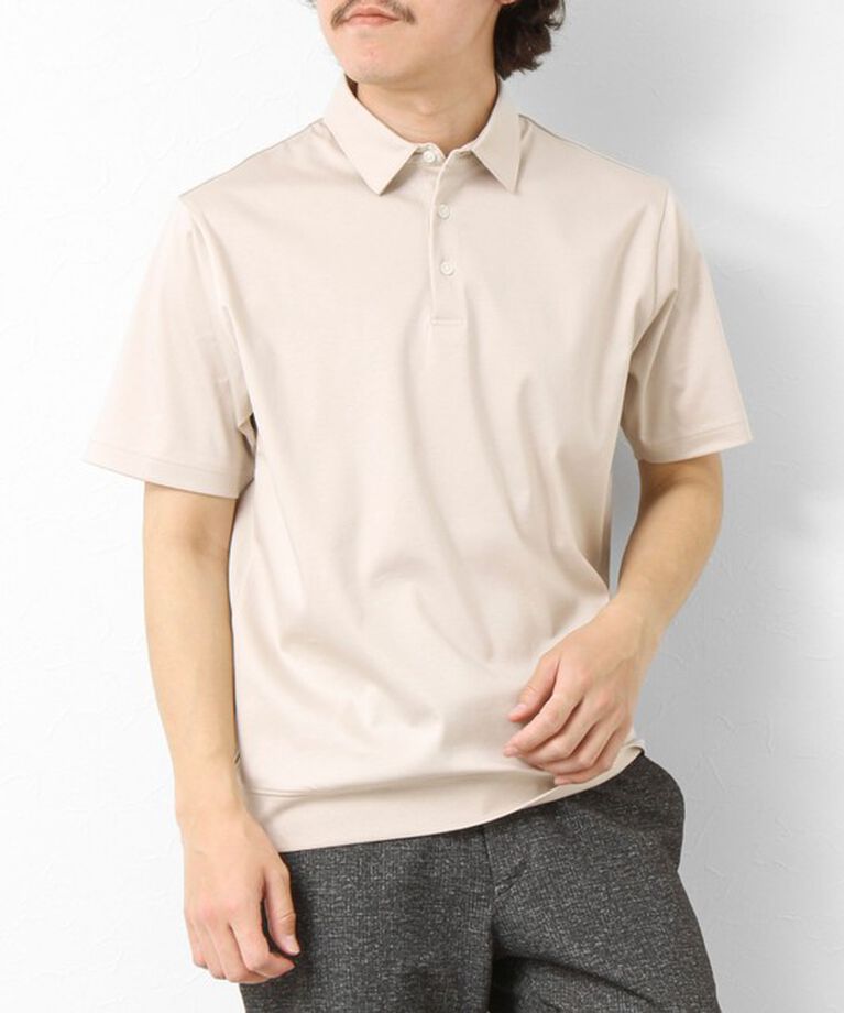 NOLLEY'S goodman「《ビジカジ対応》シルケットスムース ドレスポロ 25SS」|ポロシャツ|