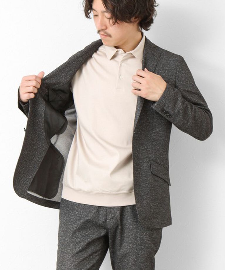 NOLLEY'S goodman「《ビジカジ対応》シルケットスムース ドレスポロ 25SS」|ポロシャツ|