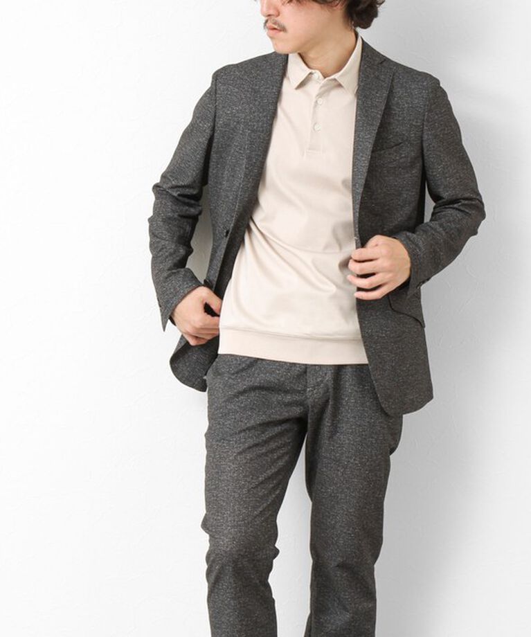 NOLLEY'S goodman「《ビジカジ対応》シルケットスムース ドレスポロ 25SS」|ポロシャツ|