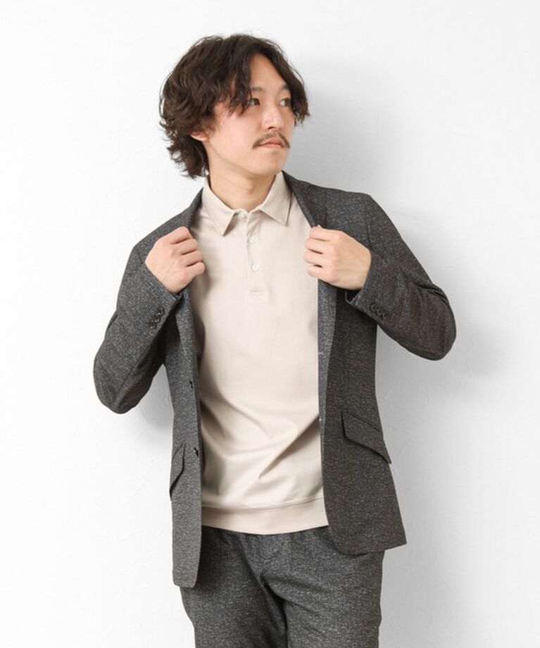 NOLLEY'S goodman「《ビジカジ対応》シルケットスムース ドレスポロ 25SS」|ポロシャツ|