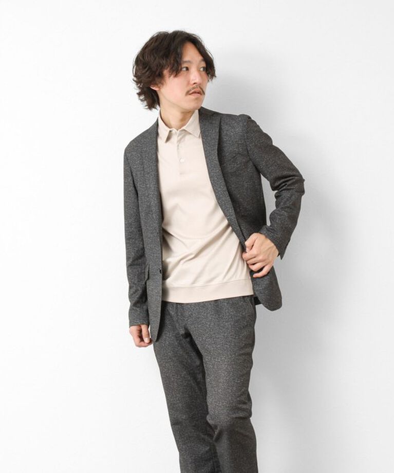 NOLLEY'S goodman「《ビジカジ対応》シルケットスムース ドレスポロ 25SS」|ポロシャツ|