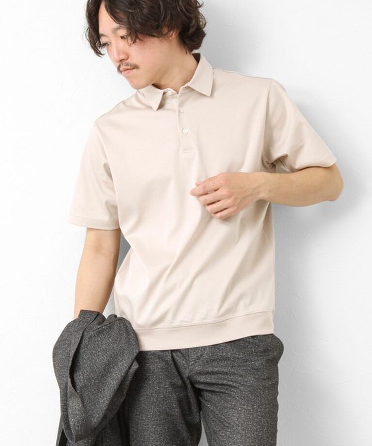 NOLLEY'S goodman「《ビジカジ対応》シルケットスムース ドレスポロ 25SS」|ポロシャツ|