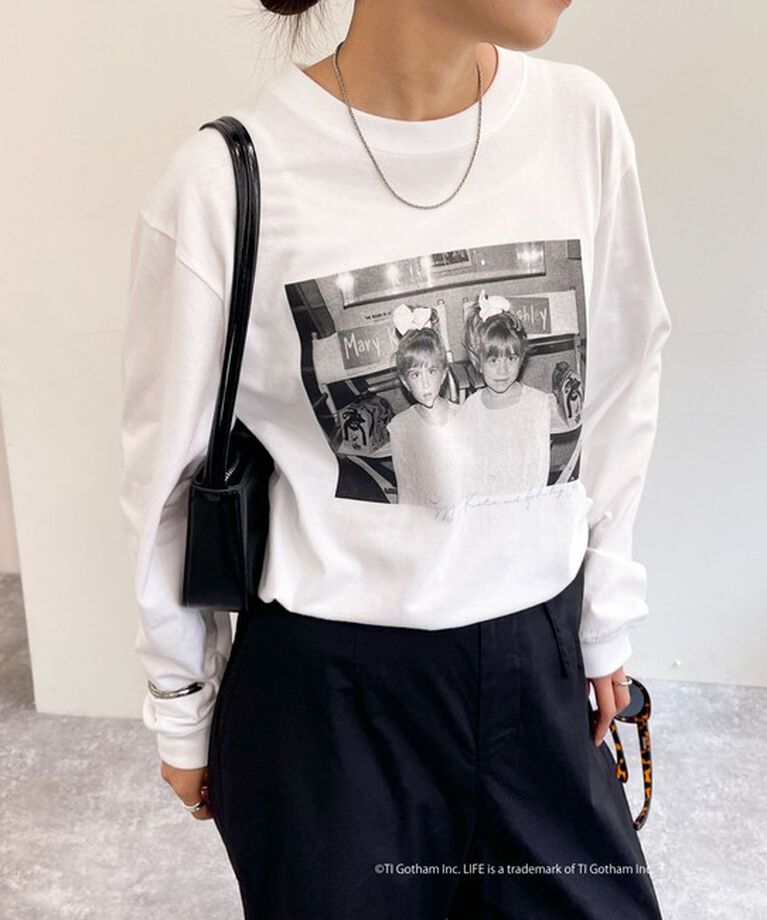 fredy emue「【GOOD ROCK SPEED/グッドロックスピード】LIFE PHOTO ロンT」|Tシャツ・カットソー|オフホワイト