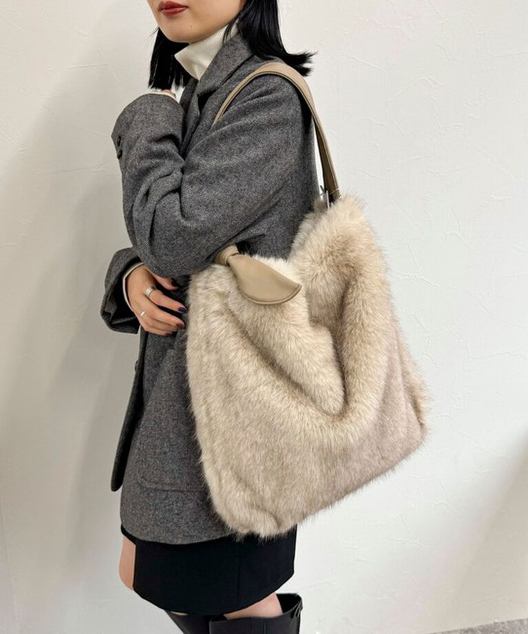 fredy emue「結びハンドルファートートバック」|ハンドバッグ|