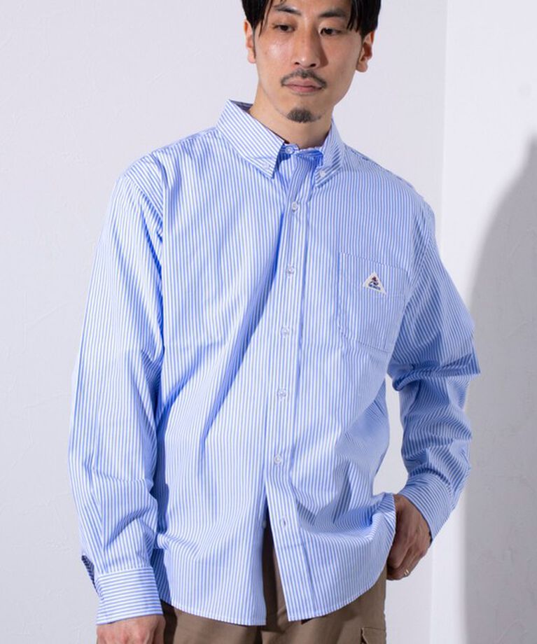 GLOSTER「【EXCLUSIVE】【GEVACO/ゲバコ】ベーシックボタンダウンシャツ（無地/ストライプ）」|シャツ・ブラウス|
