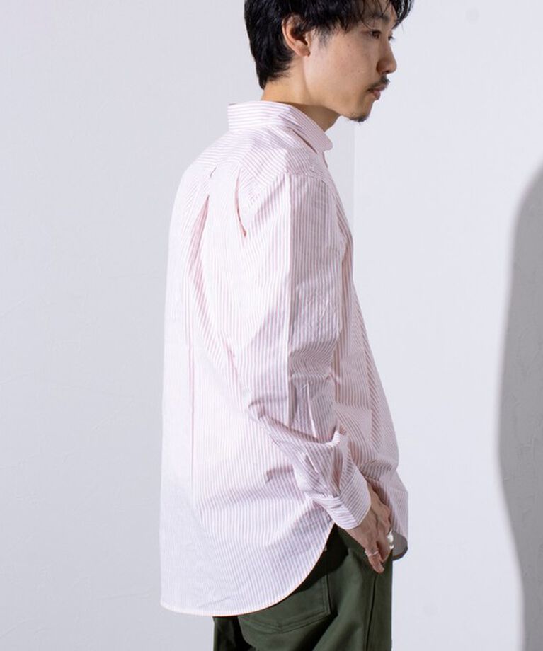 GLOSTER「【EXCLUSIVE】【GEVACO/ゲバコ】ベーシックボタンダウンシャツ（無地/ストライプ）」|シャツ・ブラウス|