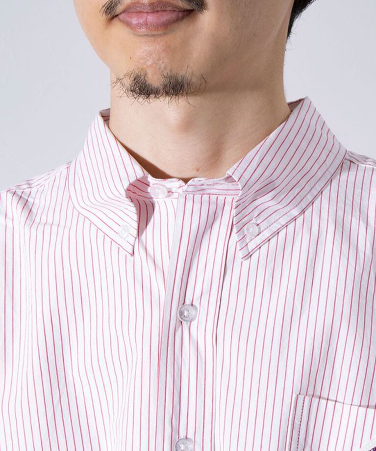 GLOSTER「【EXCLUSIVE】【GEVACO/ゲバコ】ベーシックボタンダウンシャツ（無地/ストライプ）」|シャツ・ブラウス|