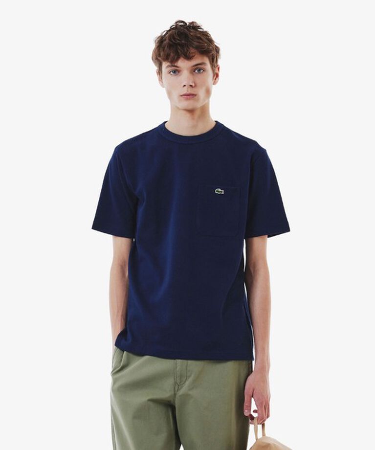 GLOSTER「【LACOSTE/ラコステ】鹿の子地 ポケット半袖Tシャツ」|Tシャツ・カットソー|