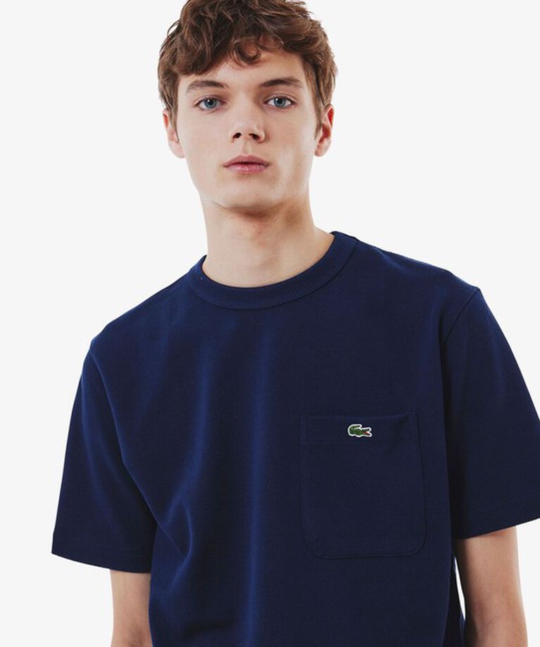 GLOSTER「【LACOSTE/ラコステ】鹿の子地 ポケット半袖Tシャツ」|Tシャツ・カットソー|