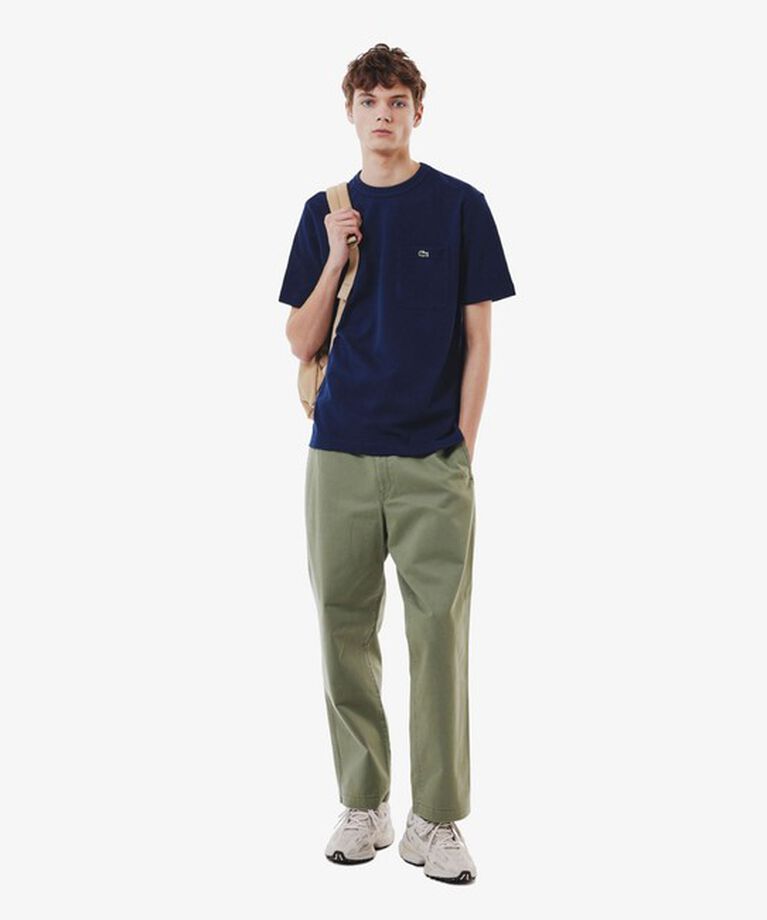 GLOSTER「【LACOSTE/ラコステ】鹿の子地 ポケット半袖Tシャツ」|Tシャツ・カットソー|
