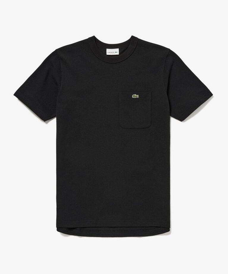 GLOSTER「【LACOSTE/ラコステ】鹿の子地 ポケット半袖Tシャツ」|Tシャツ・カットソー|ブラック
