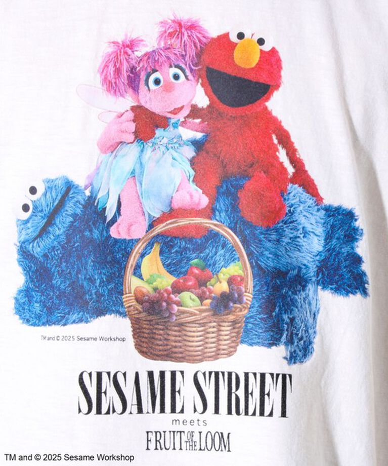 GLOSTER「【SESAME STREET×FOTL】Photo T-Shirt B クルーネックプリントTシャツ」|Tシャツ・カットソー|