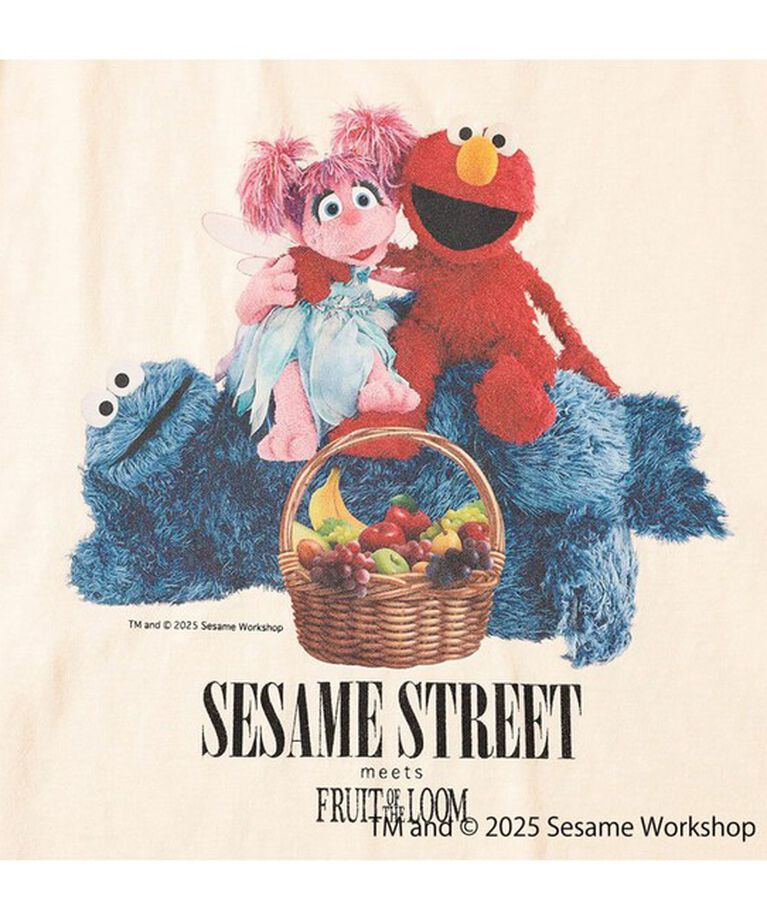 GLOSTER「【SESAME STREET×FOTL】Photo T-Shirt B クルーネックプリントTシャツ」|Tシャツ・カットソー|