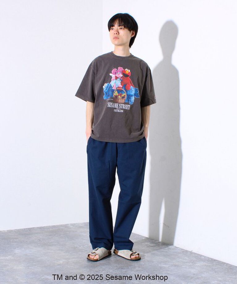 GLOSTER「【SESAME STREET×FOTL】Photo T-Shirt B クルーネックプリントTシャツ」|Tシャツ・カットソー|