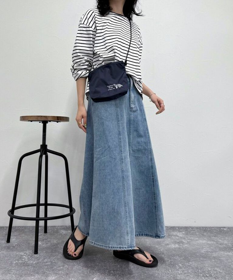 fredy emue「クロップドシアーロンTシャツ」|Tシャツ・カットソー|