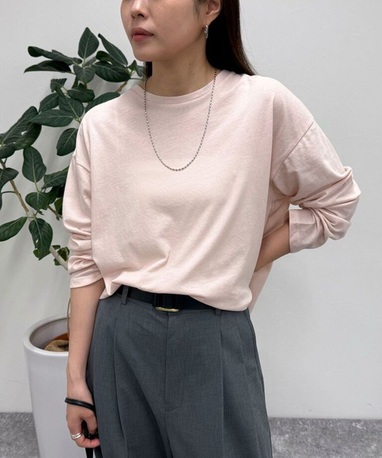 fredy emue「クロップドシアーロンTシャツ」|Tシャツ・カットソー|