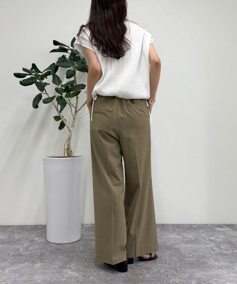 fredy emue「前開きフレンチタックシャツ」|シャツ・ブラウス|