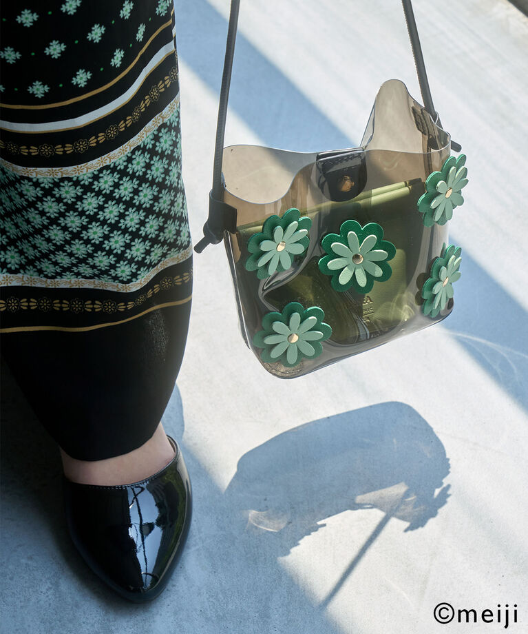 ROPE PICNIC PASSAGE「【CHELSEA×ROPE' PICNIC】ポーチ付きフラワークリアバッグ」|ショルダー・メッセンジャー|