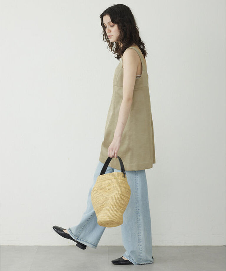 THE PAUSE「【THE PAUSE】スラブサテンミニワンピース」|ワンピース|