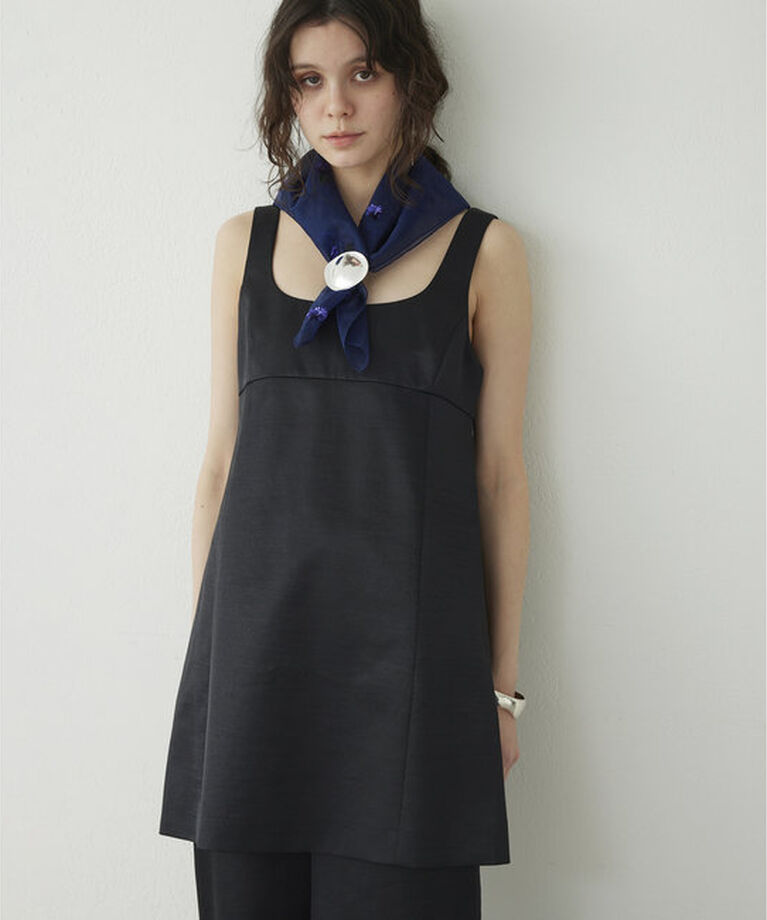 THE PAUSE「【THE PAUSE】スラブサテンミニワンピース」|ワンピース|