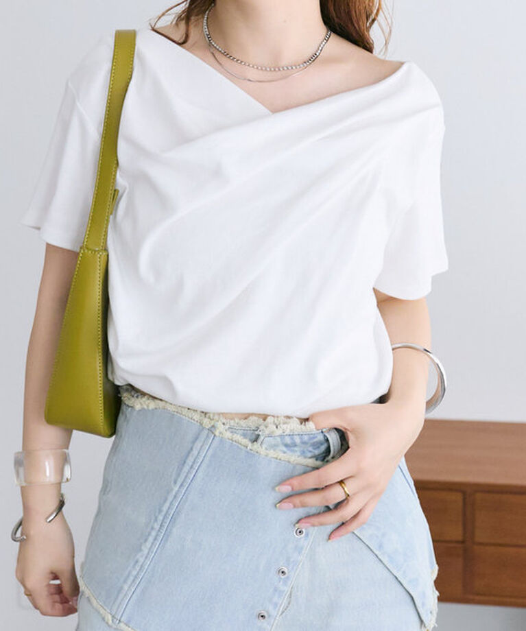  「オフショルTシャツ」|Tシャツ・カットソー|