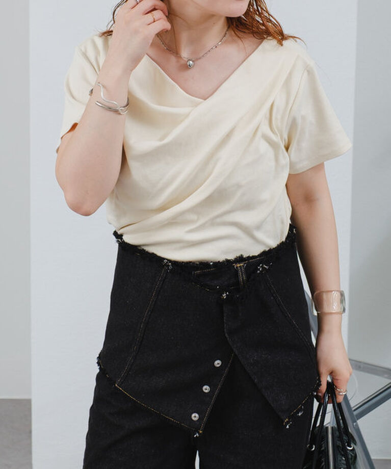  「オフショルTシャツ」|Tシャツ・カットソー|