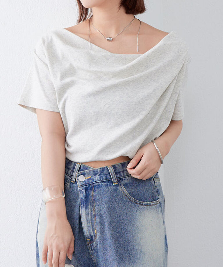  「オフショルTシャツ」|Tシャツ・カットソー|