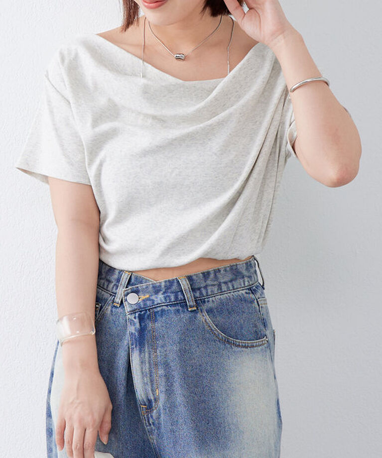  「オフショルTシャツ」|Tシャツ・カットソー|