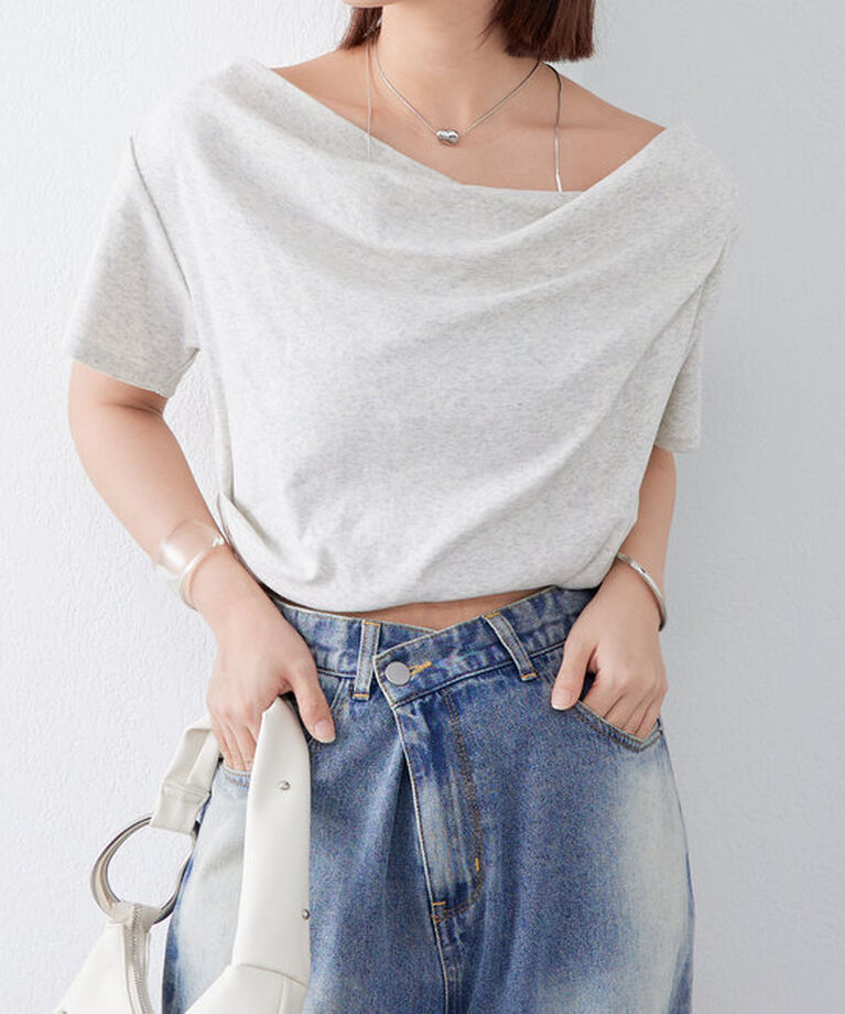  「オフショルTシャツ」|Tシャツ・カットソー|