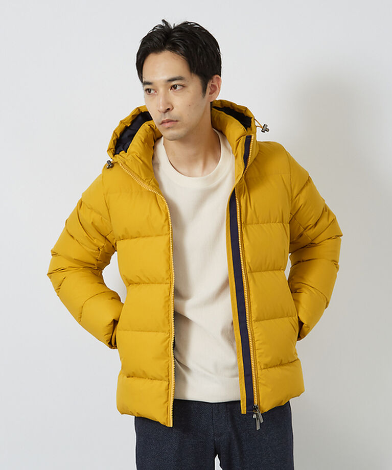 ABAHOUSE「【PYRENEX / ピレネックス】HMW012 SPOUTNIC MINI R」|ダウン|イエロー