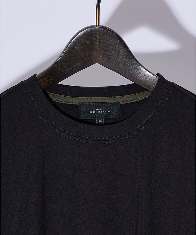 ABAHOUSE「【定番】ドレスポンチ クルーネック 半袖Tシャツ / ストレッチ 冷涼感」|Tシャツ・カットソー|