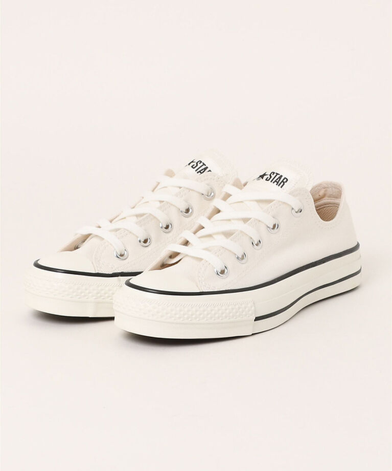 Rouge vif「【CONVERSE/コンバース】キャンバスオールスター J OX」|スニーカー|ホワイト