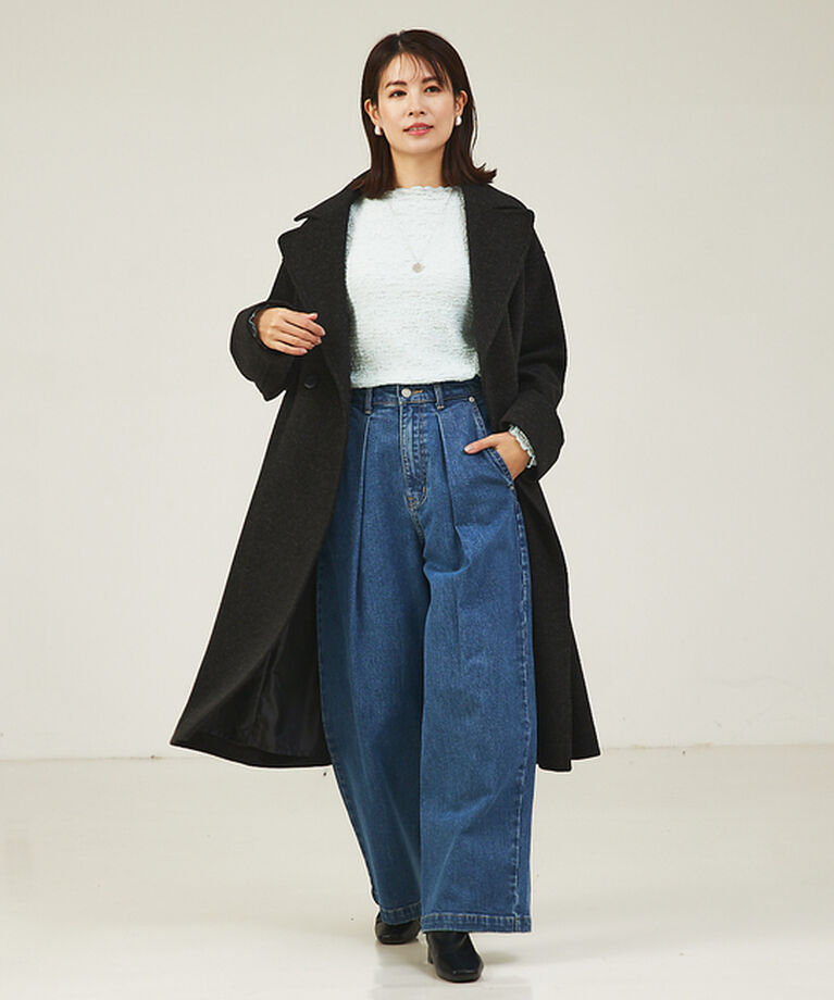 abahouse mavie「シャーリングメロープルオーバー」|シャツ・ブラウス|