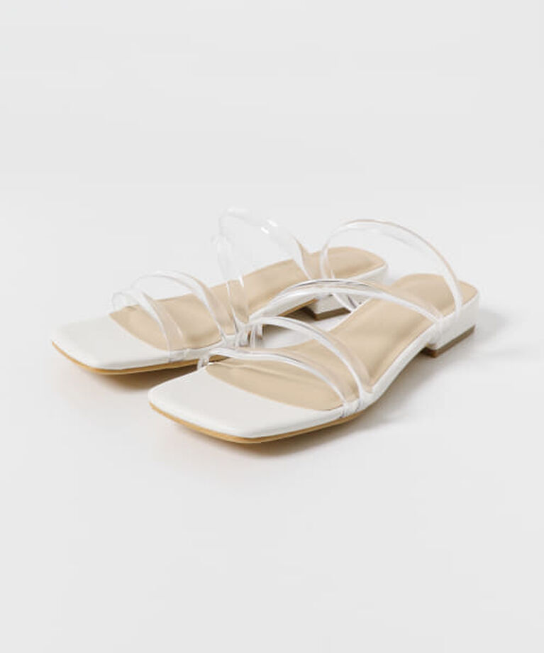 SENSE OF PLACE by URBAN RESEARCH「SENSE OF PLACE PVCアシメサンダル」|サンダル|
