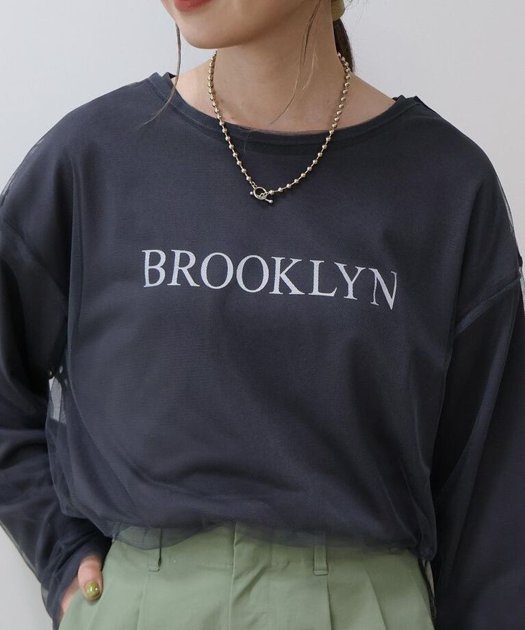 AMERICAN HOLIC「SET チュールT+ロゴT」|Tシャツ・カットソー|