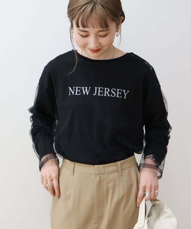 AMERICAN HOLIC「SET チュールT+ロゴT」|Tシャツ・カットソー|