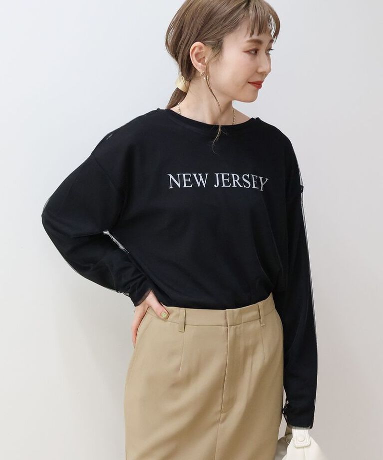 AMERICAN HOLIC「SET チュールT+ロゴT」|Tシャツ・カットソー|