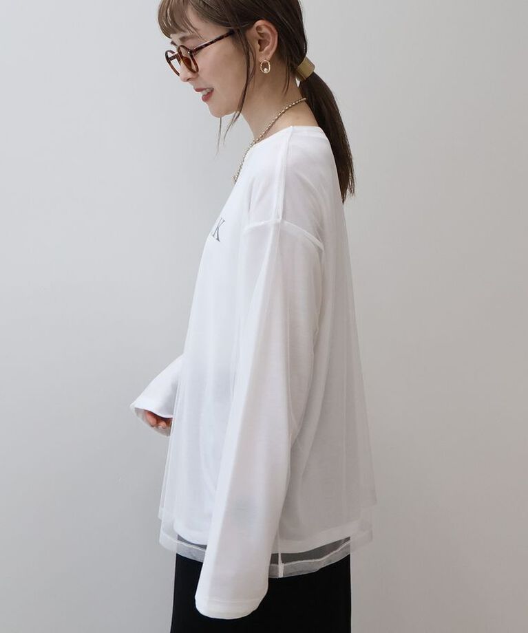 AMERICAN HOLIC「SET チュールT+ロゴT」|Tシャツ・カットソー|