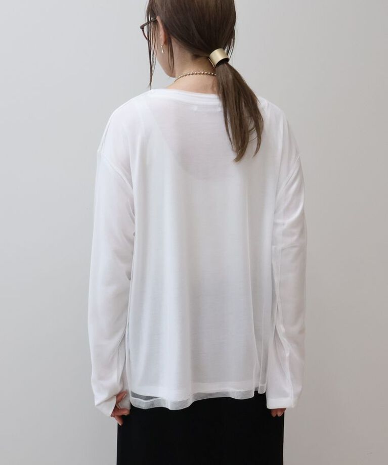 AMERICAN HOLIC「SET チュールT+ロゴT」|Tシャツ・カットソー|