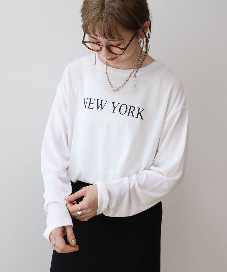 AMERICAN HOLIC「SET チュールT+ロゴT」|Tシャツ・カットソー|