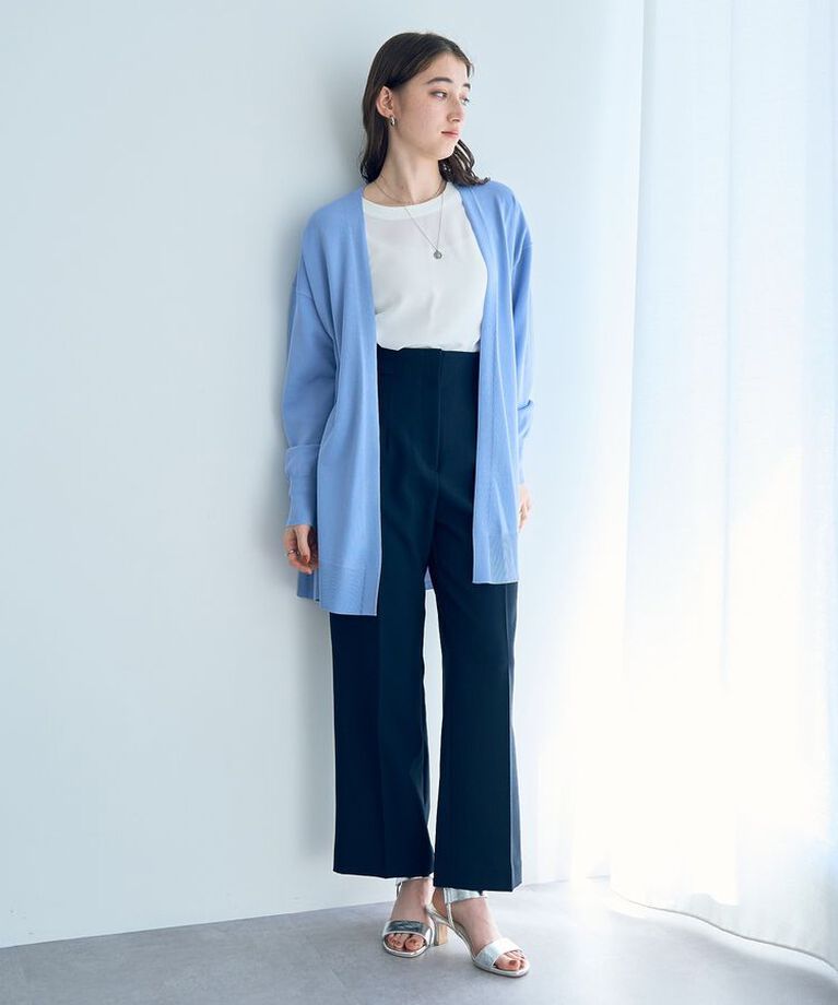 YECCA VECCA「ジョーゼットTeeブラウス」|シャツ・ブラウス|