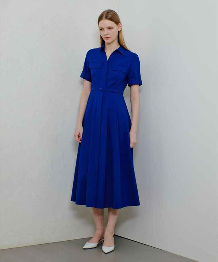 allureville「サッカースキッパーターンバックワンピース」|ワンピース|