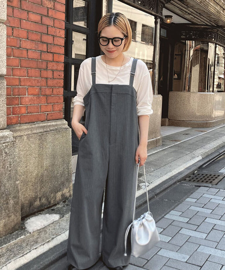  「【低身長/高身長対応】大人ベアサロペット」|その他|