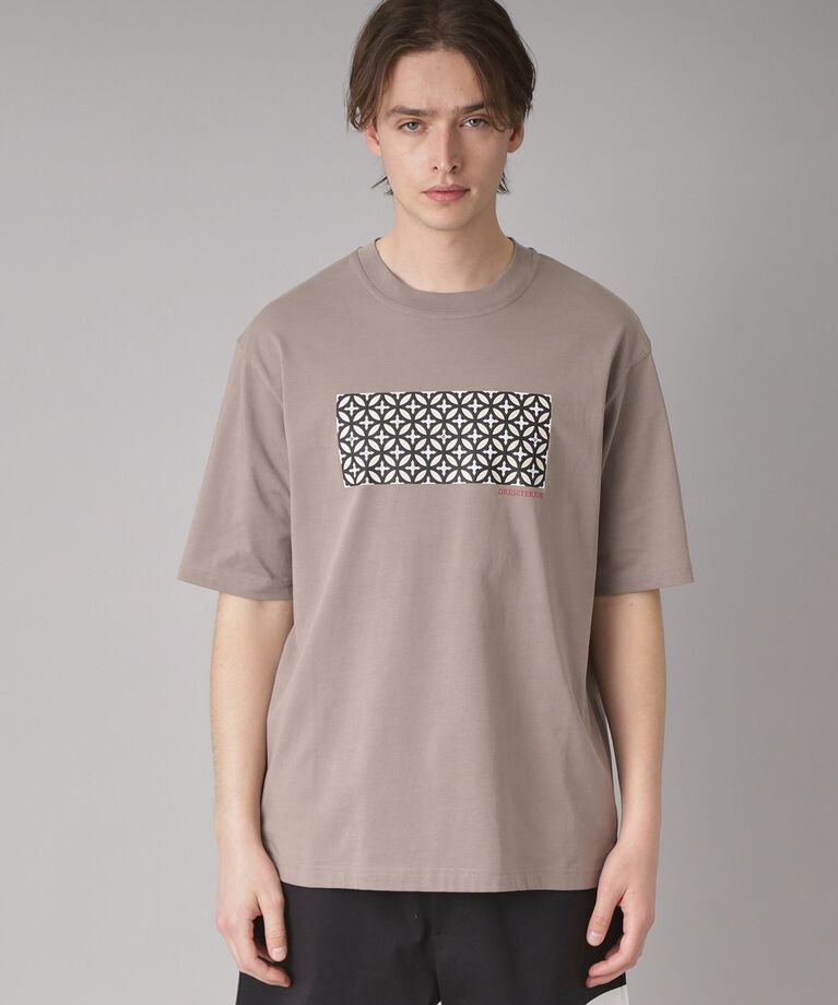 DRESSTERIOR「【接触冷感/UVカット】BACK BREEZE TECH オーバーラップサークルプリントTシャツ」|Tシャツ・カットソー|
