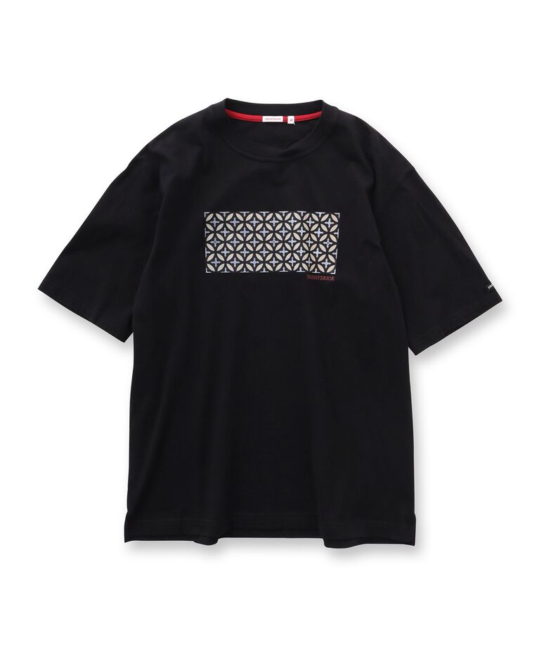 DRESSTERIOR「【接触冷感/UVカット】BACK BREEZE TECH オーバーラップサークルプリントTシャツ」|Tシャツ・カットソー|